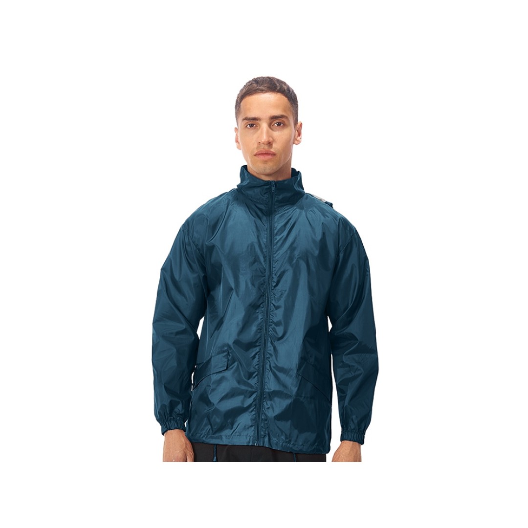 Ветровка "Miami" мужская с чехлом, темно-синий