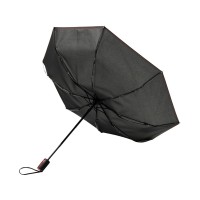 Автоматический складной зонт Stark-mini, черный/красный