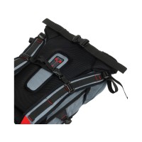 Рюкзак TORBER DRIVE с отделением для ноутбука 15", серый/красный, полиэстер 1680D, 36x17x50 см, 30 л