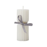 Набор свечей с гранями "Vela", темно-серый, белый