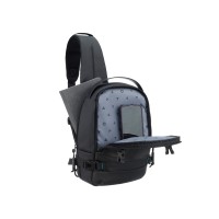 Рюкзак на одно плечо TORBER Xtreme, чёрный, 20 х 8 х 31 см, 5л