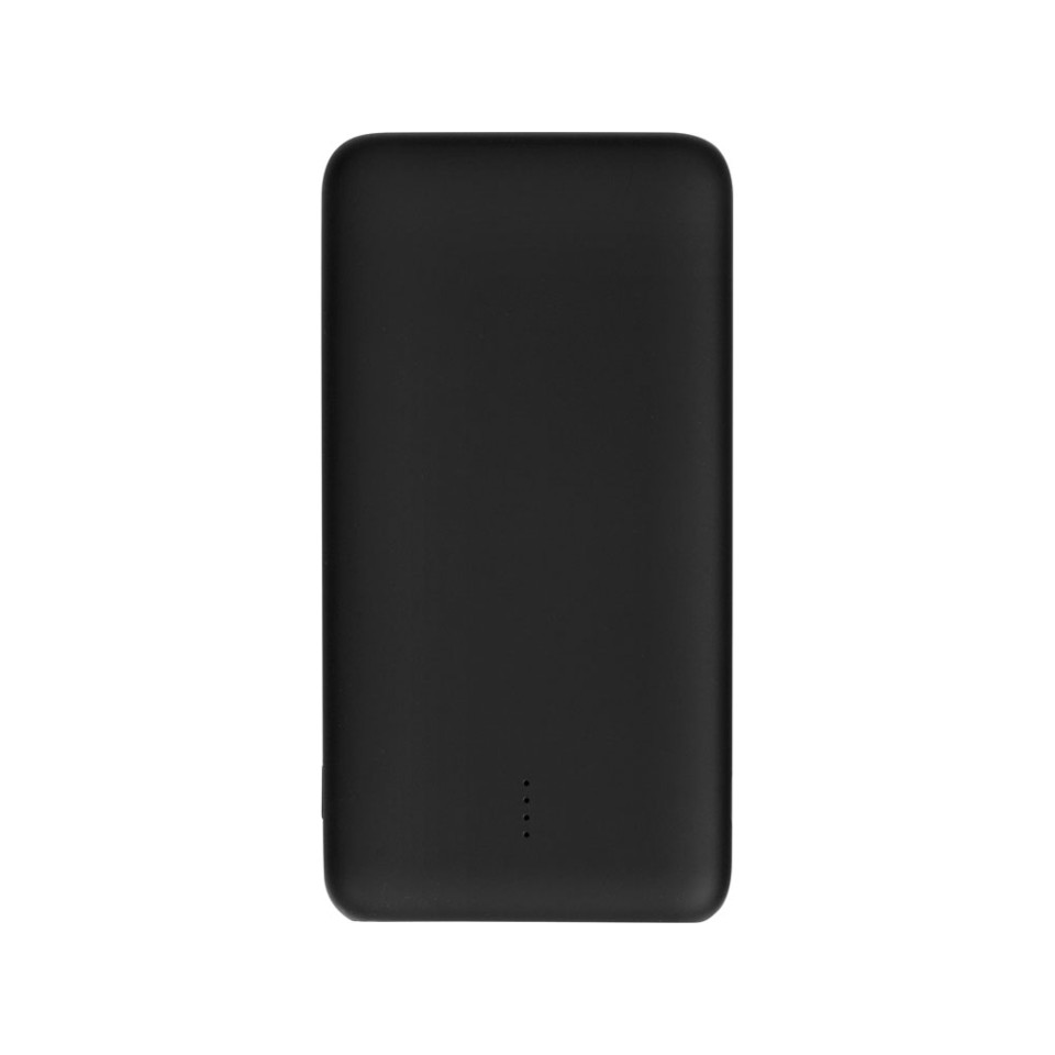 Внешний беспроводной аккумулятор с подсветкой лого "Reserve X". 8000 mAh, черный
