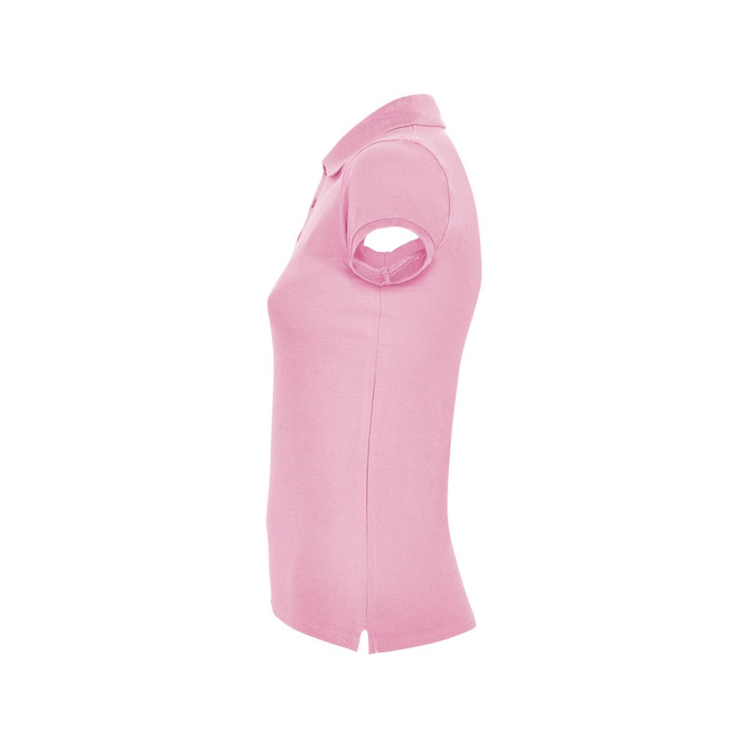 Рубашка поло "Star" женская, светло-розовый