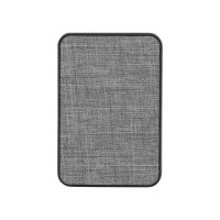 Портативное зарядное устройство из rPET "Reborn", 5000 mAh, серый