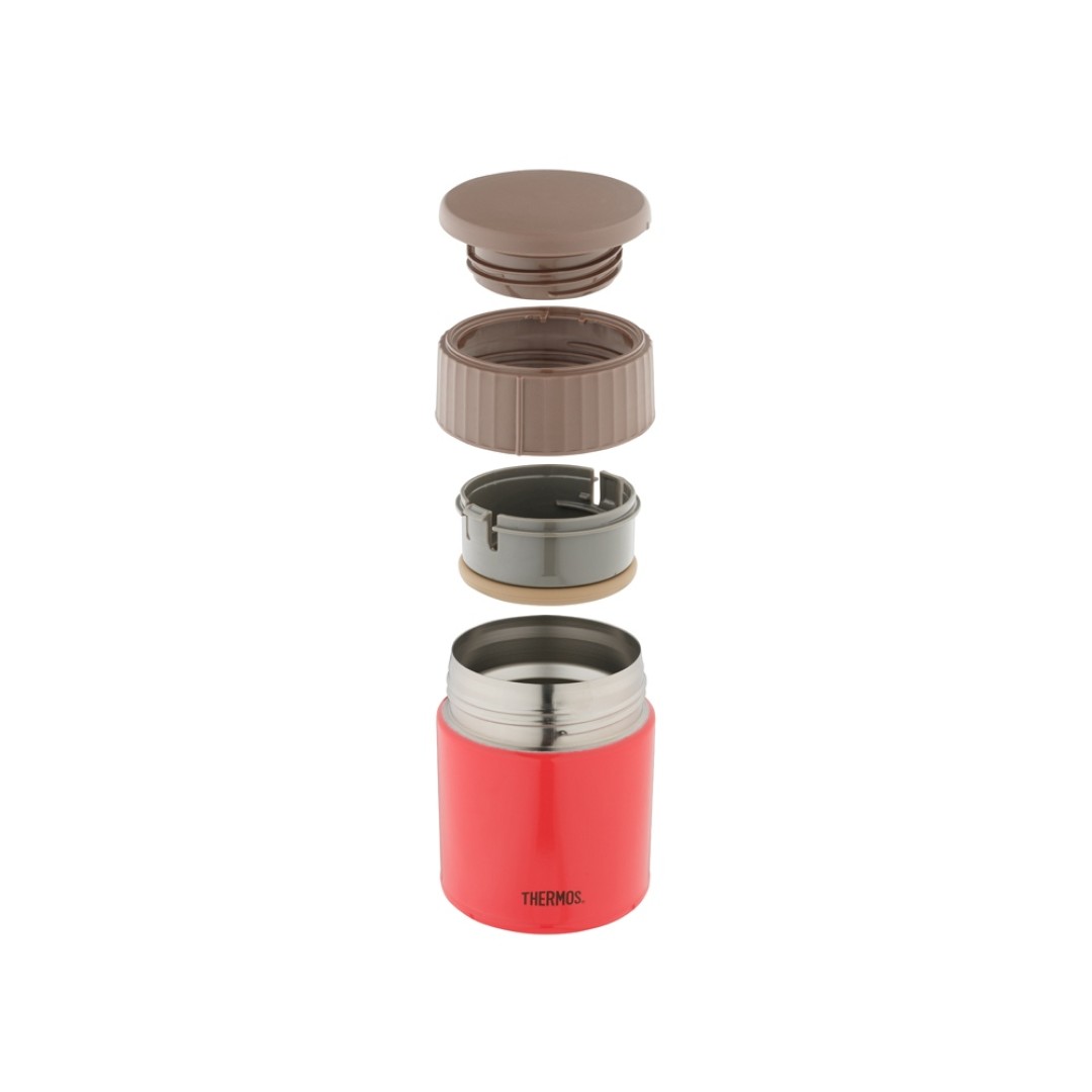 Термос из нерж. стали для еды тм THERMOS JBQ-400-PCH 0.4L, красный