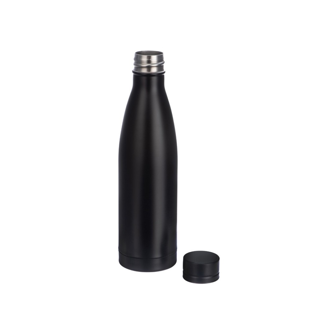 Вакуумная термобутылка «Ewer» c медной изоляцией, черный