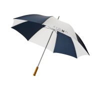 Зонт Karl 30" механический, темно-синий/белый