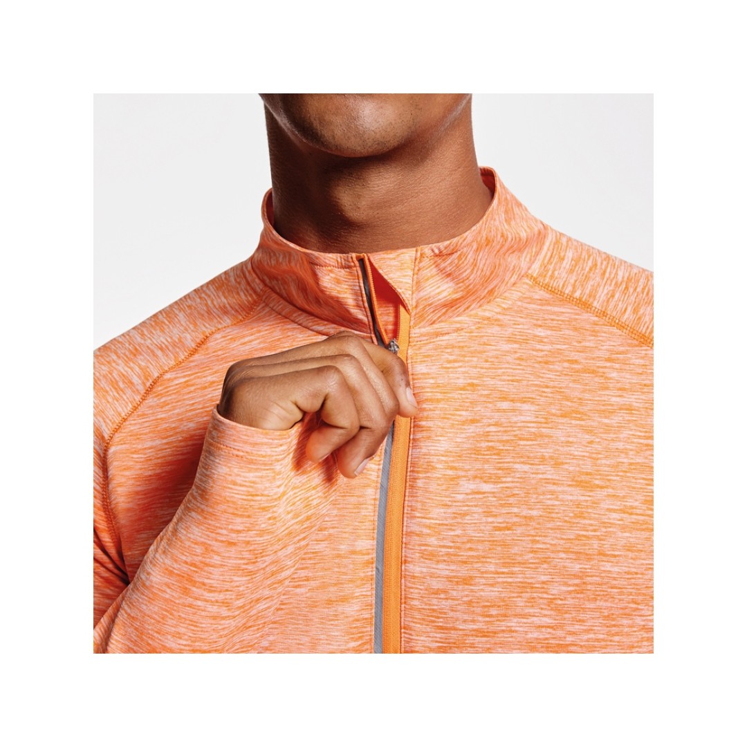 Толстовка "Melbourne", оранжевый меланж