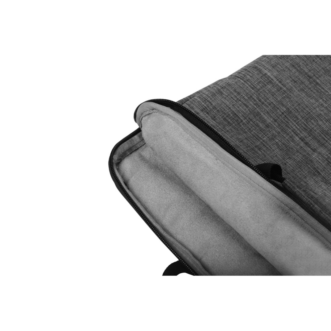 Сумка «Plush» c усиленной защитой ноутбука 15.6 '', серый