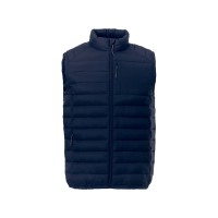 Мужской утепленный жилет Pallas  из переработанных материалов по стандарту GRS - Темно - синий
