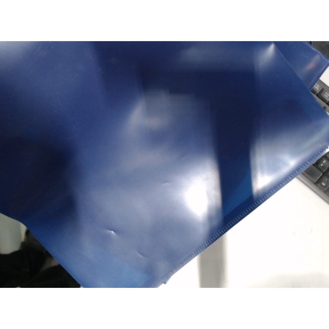 Папка-конверт А4 с кнопкой, синий