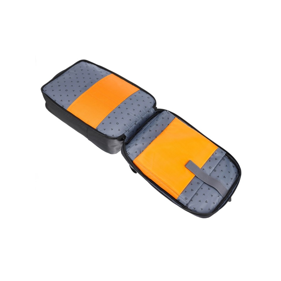 Рюкзак TORBER VOYAGE с отделением для ноутбука 17'', черный, полиэстер 900D, 31х17х44 см, 18 л