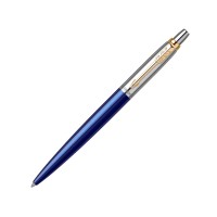 Шариковая ручка Parker Jotter SE 135 Lacquer Blue St.Steel GT, стержень: M, цвет чернил : blue, в подарочной упаковке
