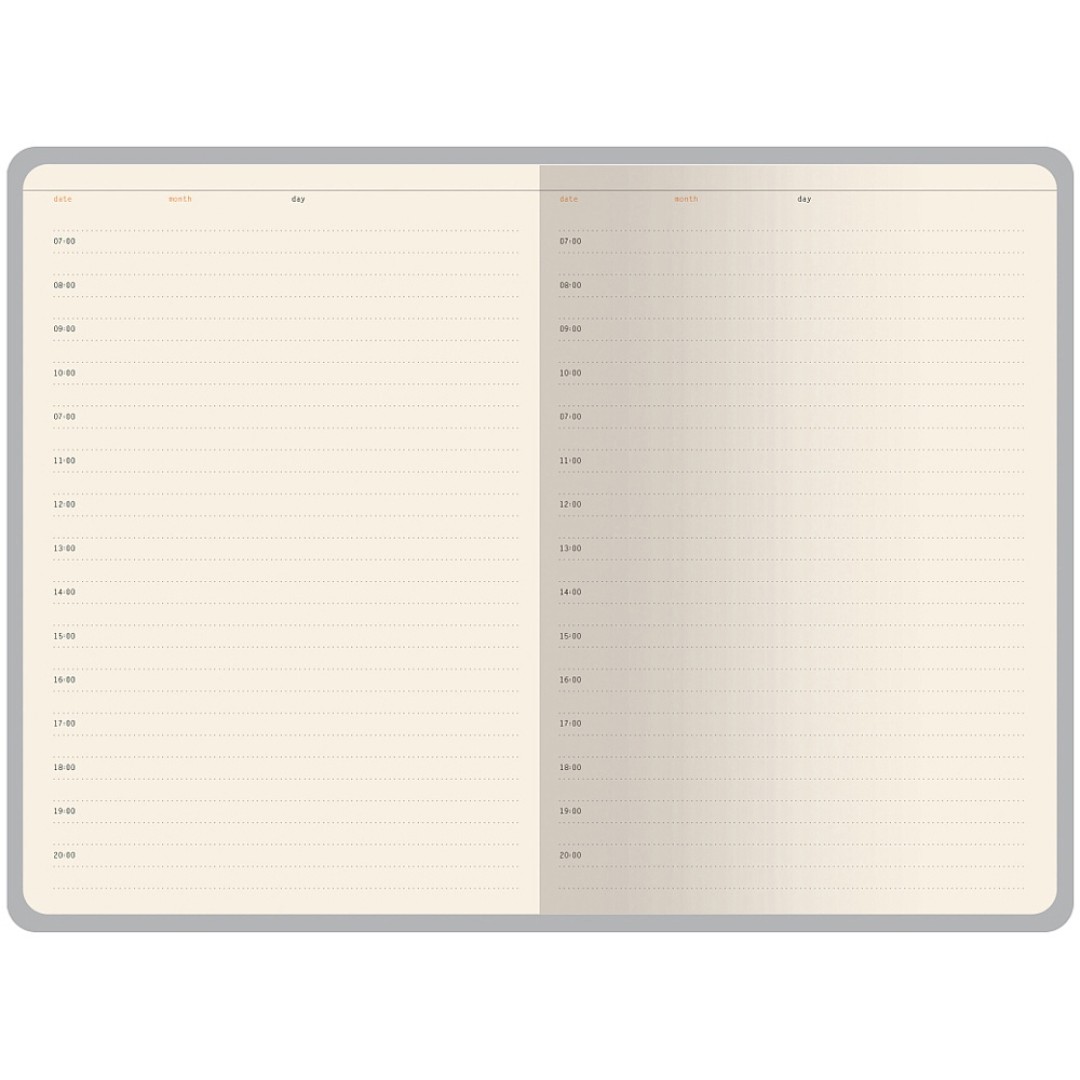 Ежедневник недатированный А5 "Bosforo", красный