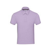 Рубашка поло унисекс "Akoya" из переработанного махрового материала - Lilac