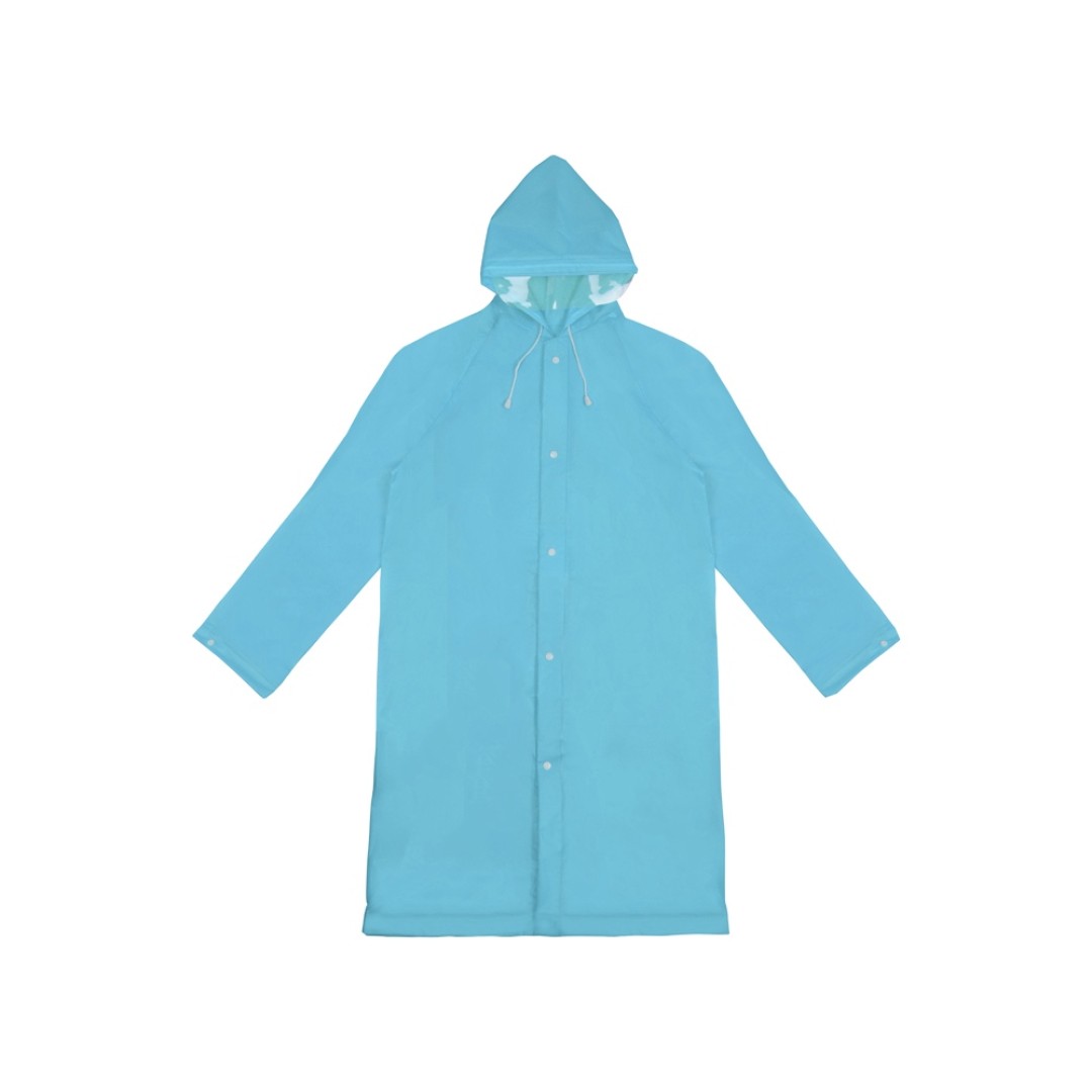 Дождевик "Hawaii" c чехлом унисекс, голубой