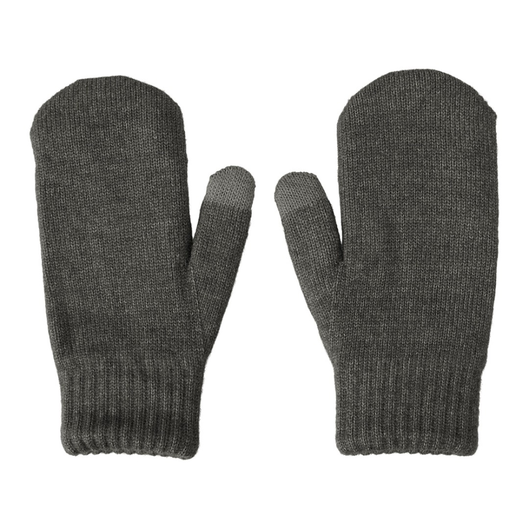 Варежки «Dunant», темно-серый меланж