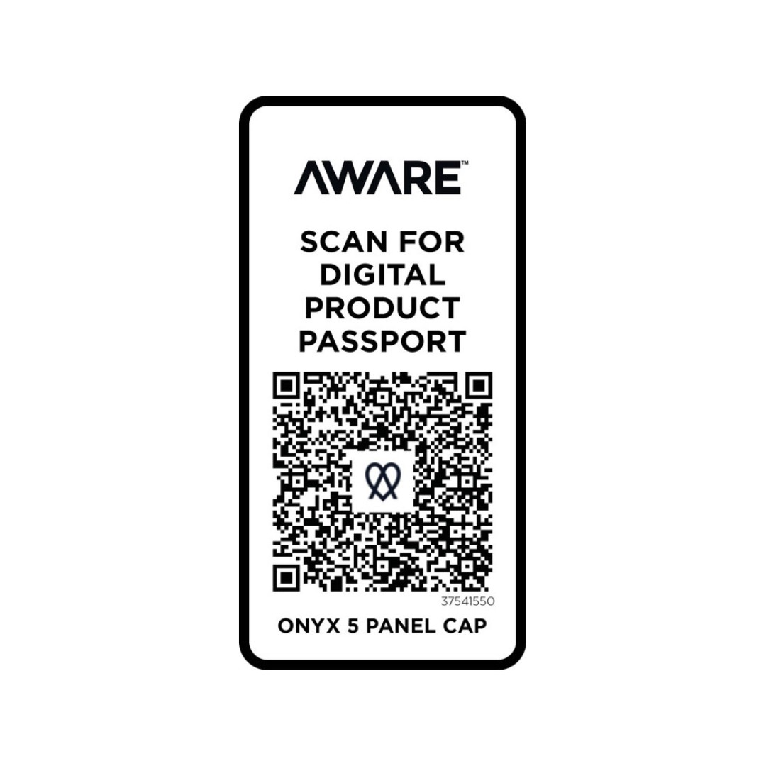 Onyx с 5 панелями Aware™ кепка из переработанных материалов - Темно - синий