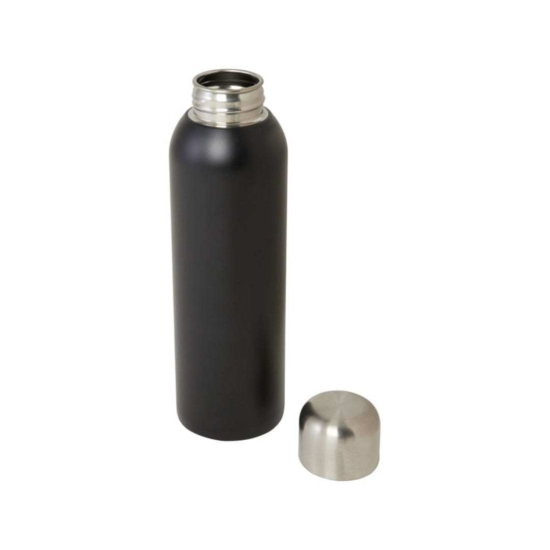 Бутылка для воды Guzzle из нержавеющей стали, сертифицированной по стандарту RCS, 820 мл - Черный