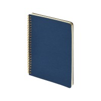 Бизнес тетрадь на гребне А5 "Pragmatic", 60 листов в клетку, темно-синий
