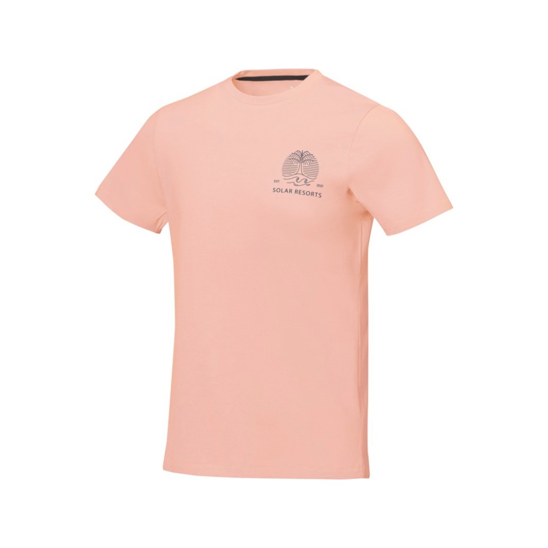 Nanaimo мужская футболка с коротким рукавом, pale blush pink