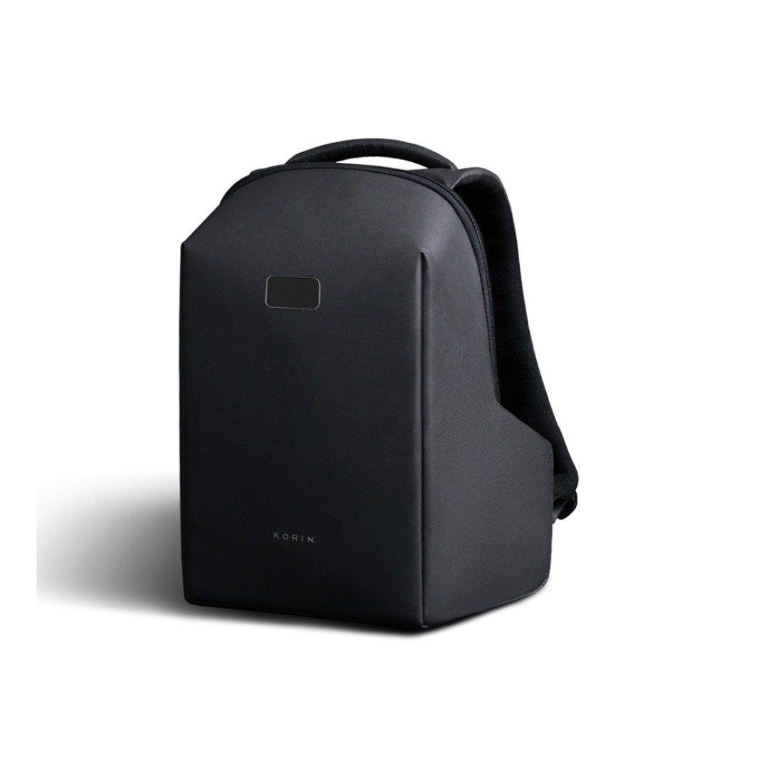 Водостойкий антикражный рюкзак Hipack для ноутбука 15.6", черный