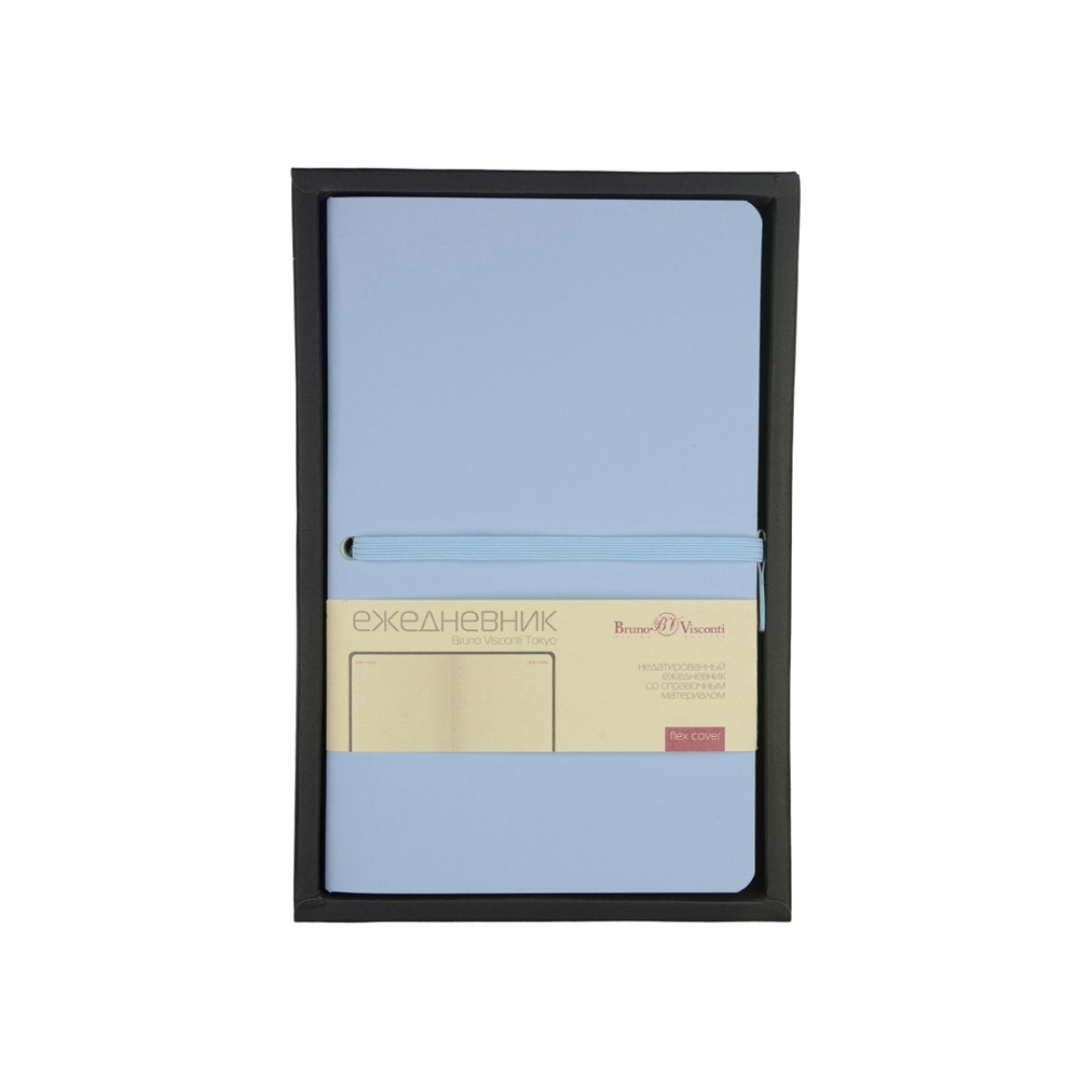Ежедневник недатированный А5 «Tokyo», голубой