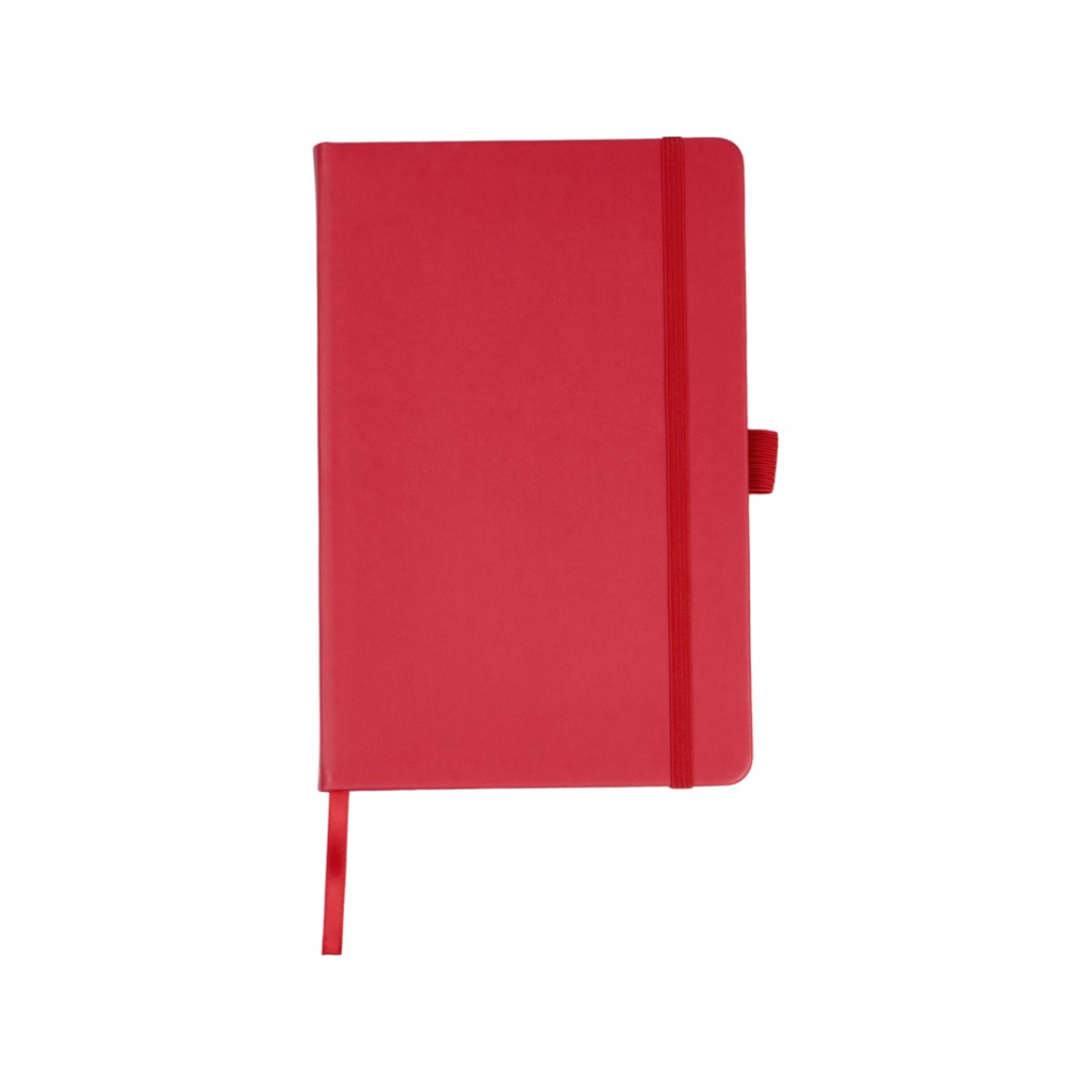 Блокнот "Softy 2.0", твердая обложка A5, 80 листов, красный