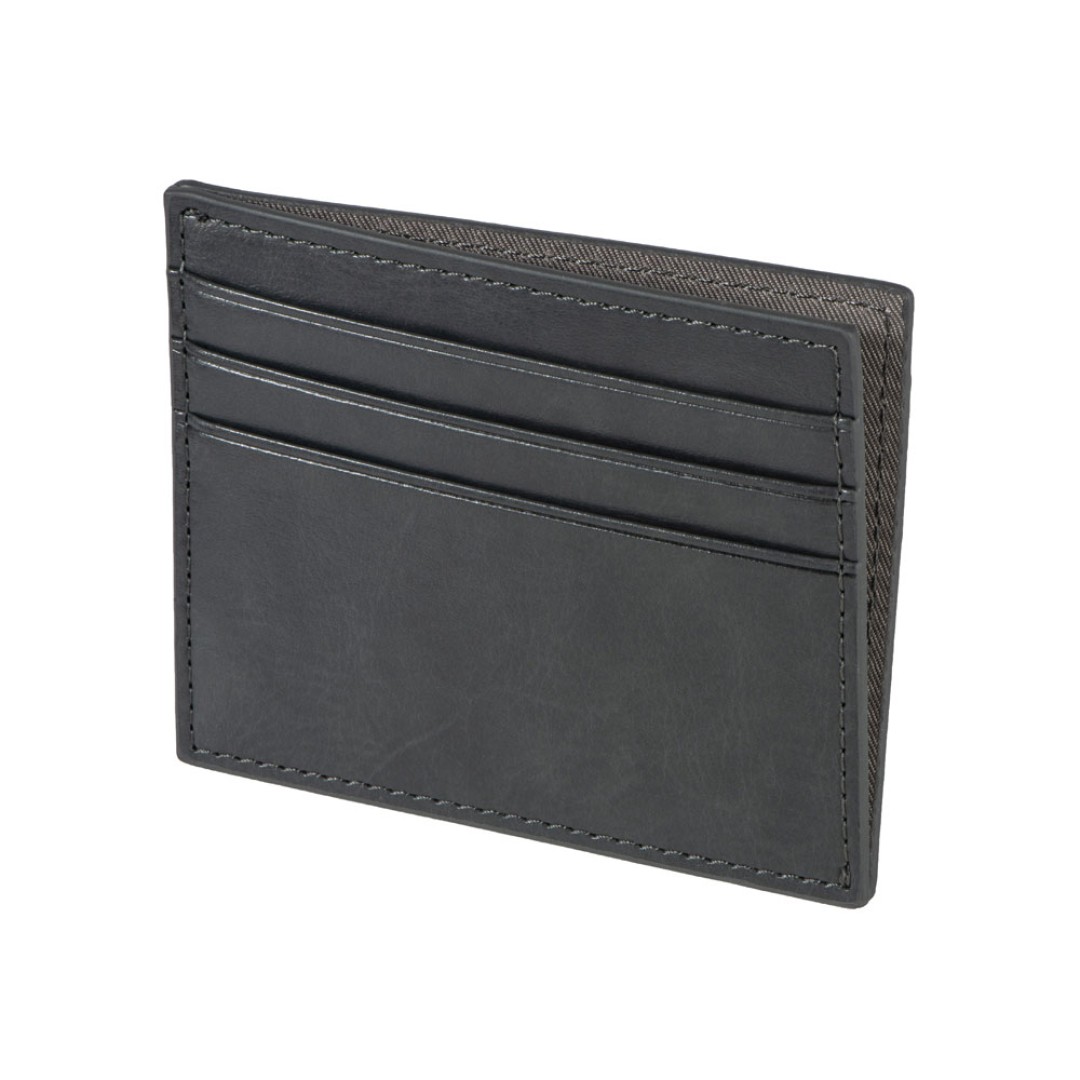 Картхолдер для 6 пластиковых карт с RFID-защитой "Fabrizio", серый