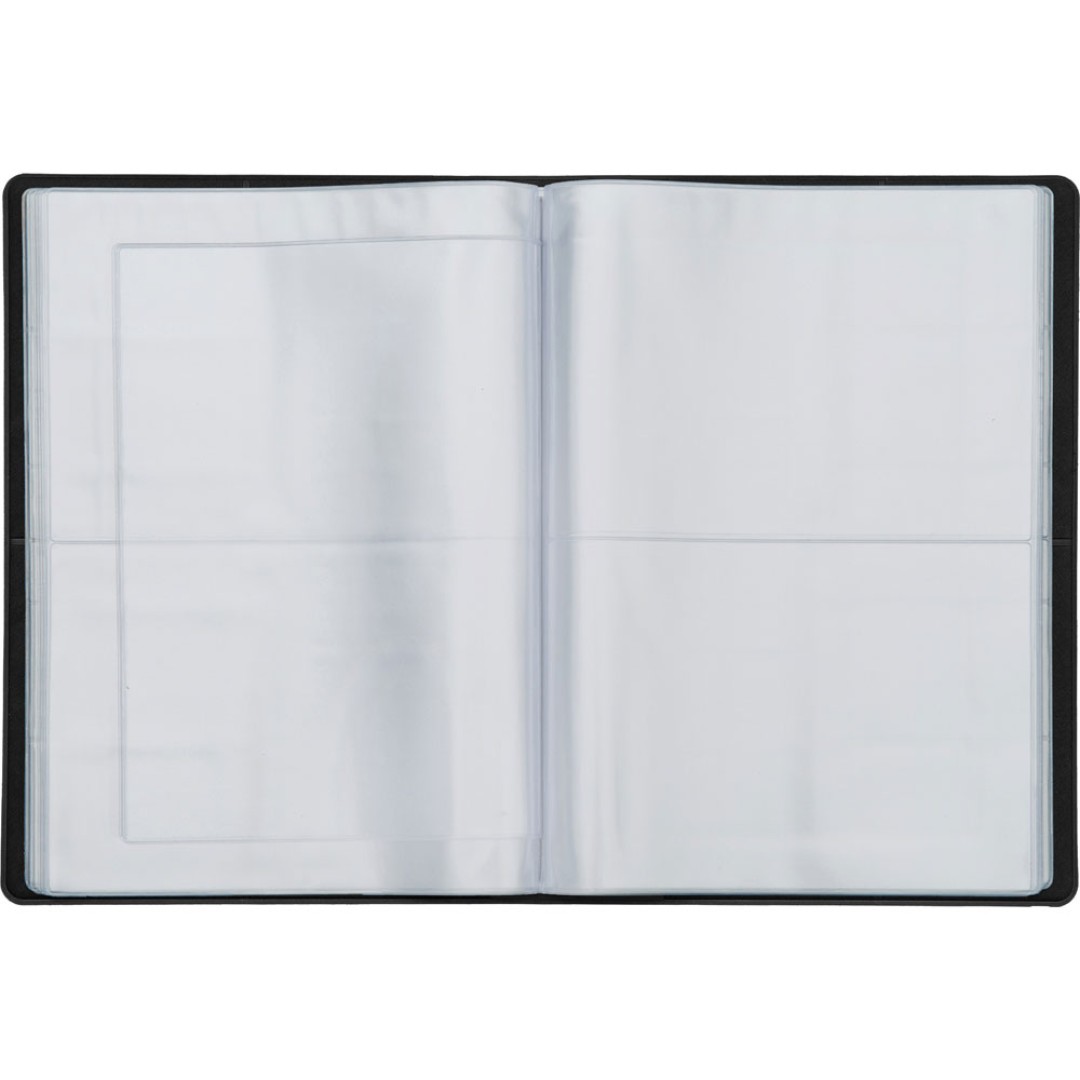 Органайзер Favor 2.0 для семейных документов на 4 комплекта документов, формат А4, черный