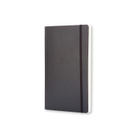 Записная книжка Moleskine Classic Soft (в клетку), Large (13х21см), черный