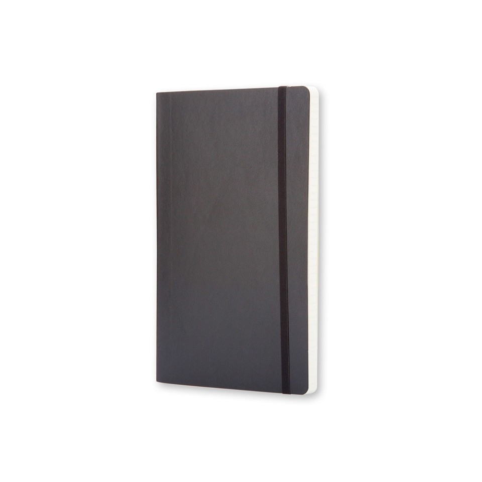 Записная книжка Moleskine Classic Soft (в клетку), Large (13х21см), черный