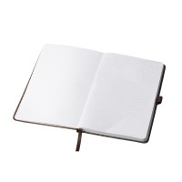 Блокнот из кофейных зерен А5 "Coffee notes", твердая обложка, 80 листов 70 гр/м2 белой бумаги, кофейный