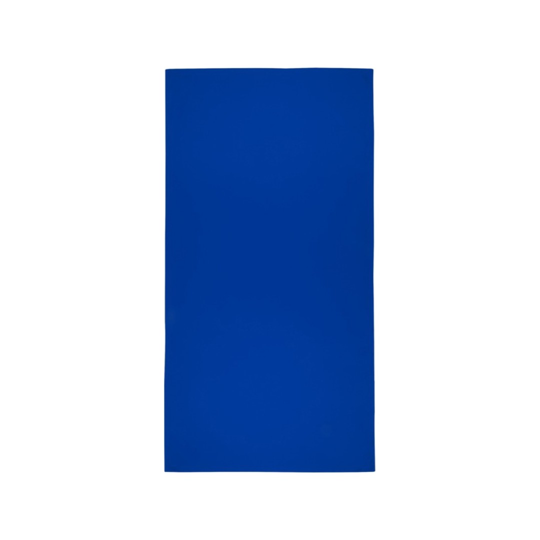 Lucas спортивное полотенце из переработанного полиэстера 70х140 см - Ярко-синий