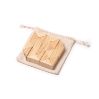 Деревянный пазл-головоломка NOKIT из 24 частей.