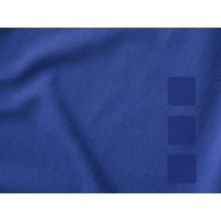 Ponoka женская футболка из органического хлопка, длинный рукав, синий