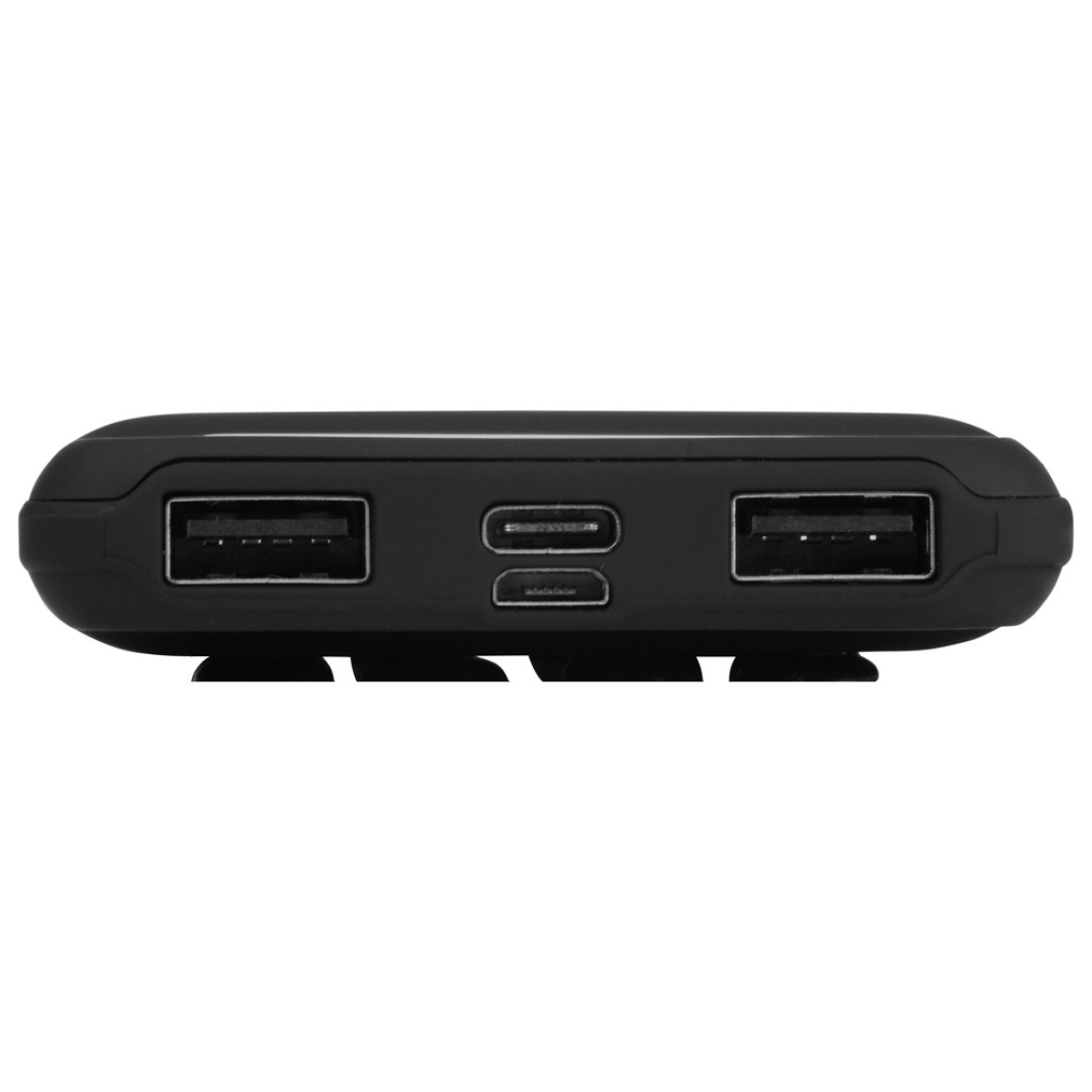 Портативное беспроводное зарядное устройство «Airbank», 10000 mAh,  черный