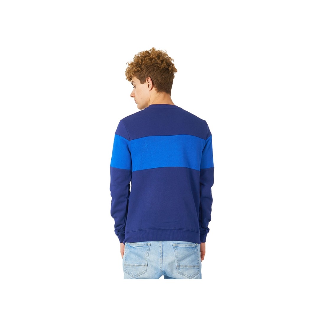 Свитшот блокинг «Edinburgh», нейви/кл.синий, мужской