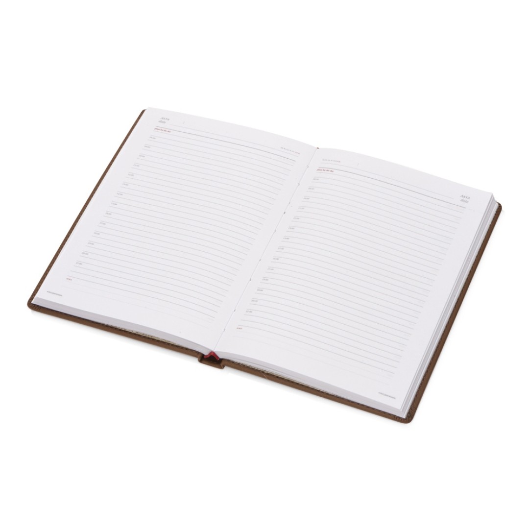 Ежедневник недатированный А5 «Velvet», коричневый