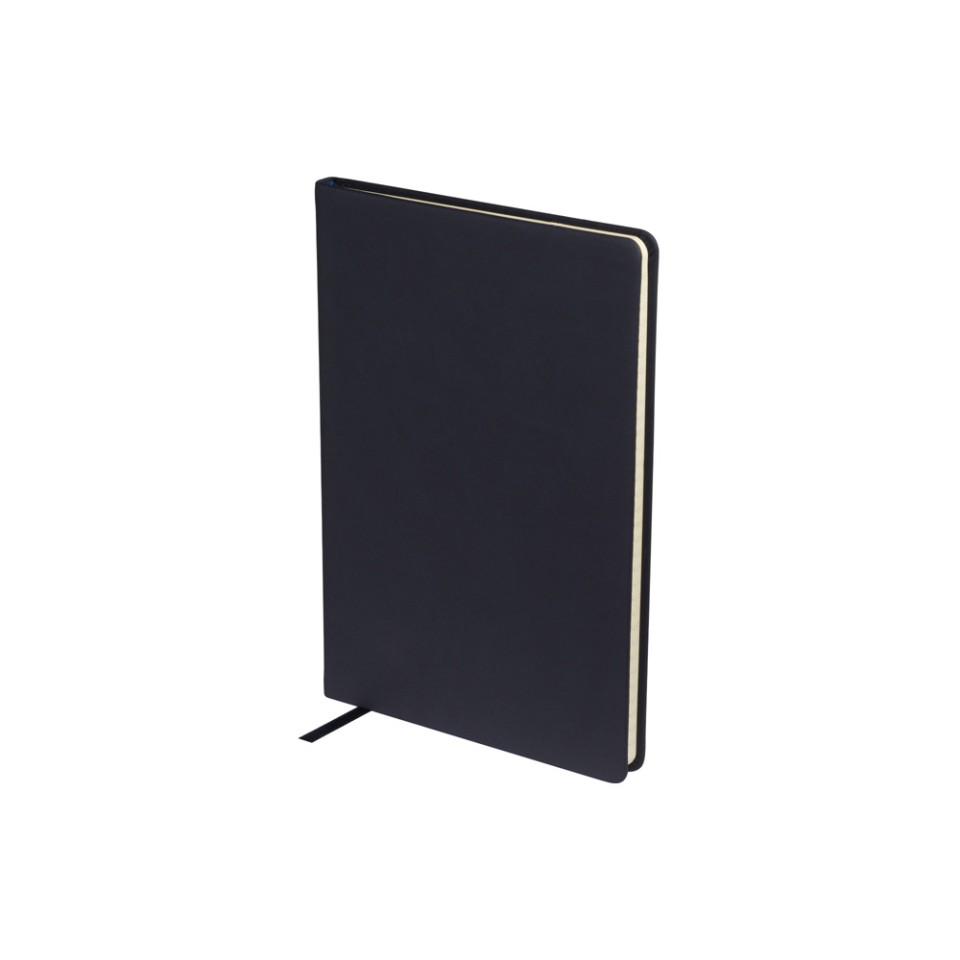 Ежедневник недатированный А5 "Megapolis Velvet New", темно-синий navy