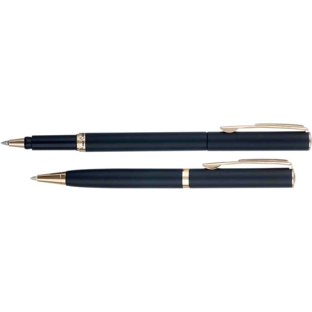 Набор Pierre Cardin PEN&PEN: ручка шариковая + роллер. Цвет - черный. Упаковка Е.