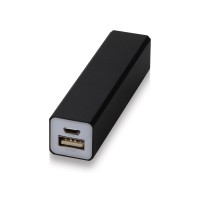 Портативное зарядное устройство "Брадуэлл", 2200 mAh, черный