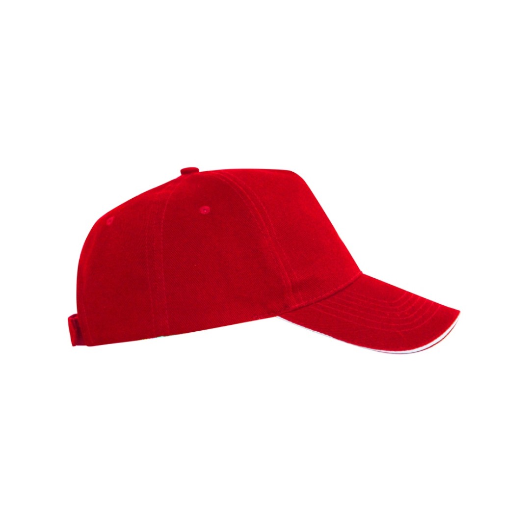 Бейсболка "Eris" унисекс, красный