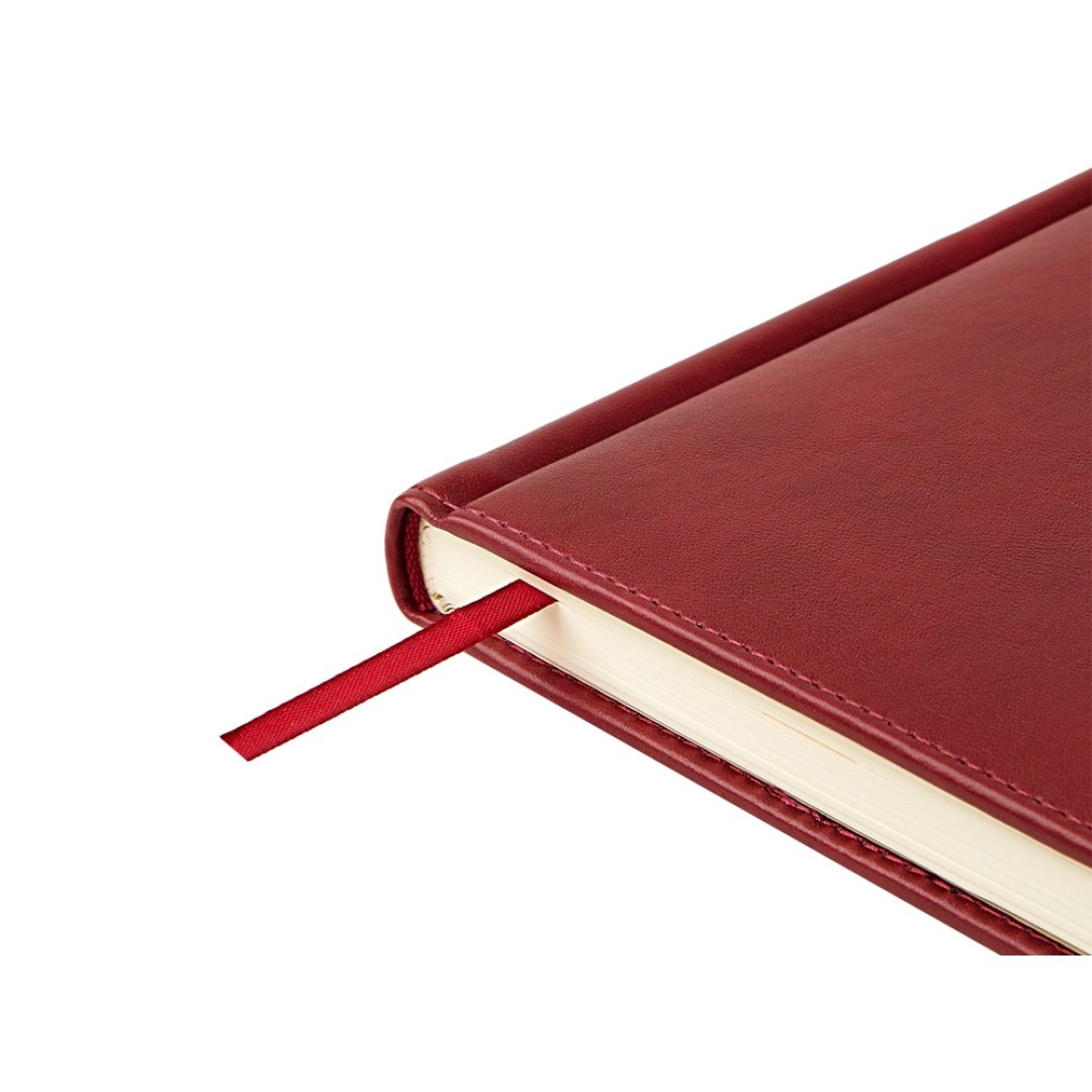 Ежедневник недатированный с индексами А5 "Prime", бордовый