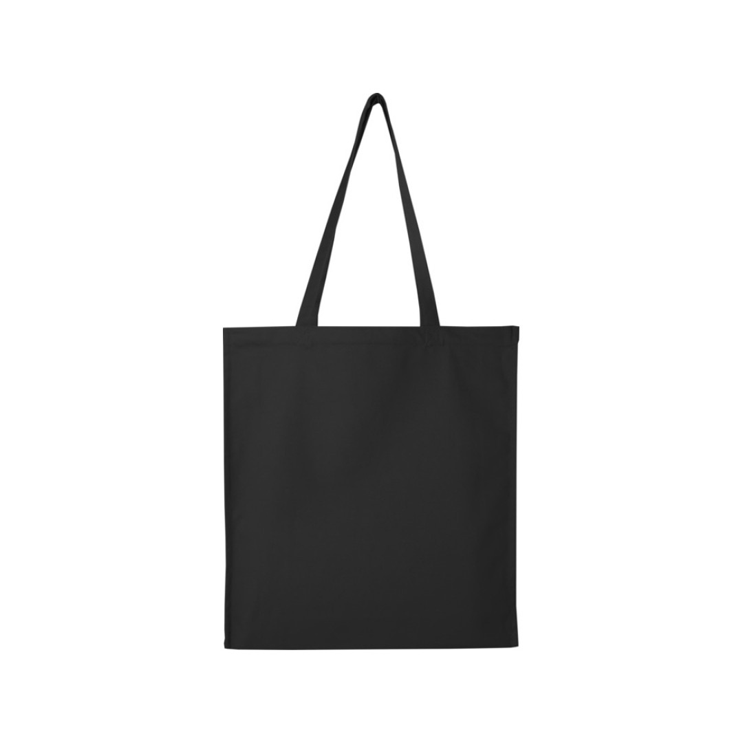 Florida эко-сумка с ластовицей плотностью 270 г/м2 - сплошной черный