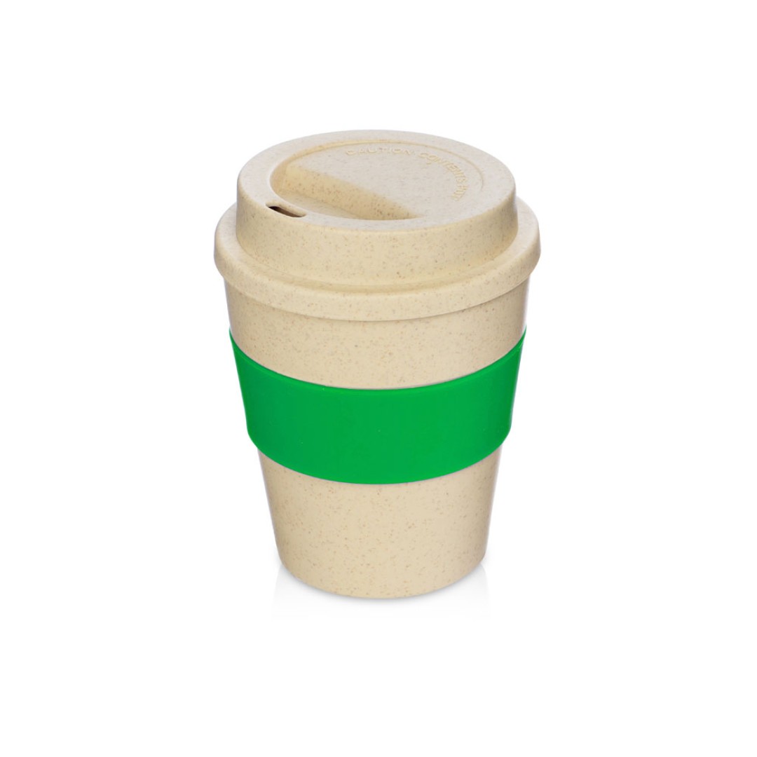 Стакан из пшеничной соломы Madrid 350 мл, зеленый