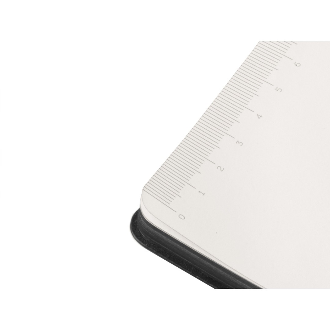 Блокнот А5 "Notepeno Max", 96 листов 80 гр/м2 белой FSC бумаги, черный