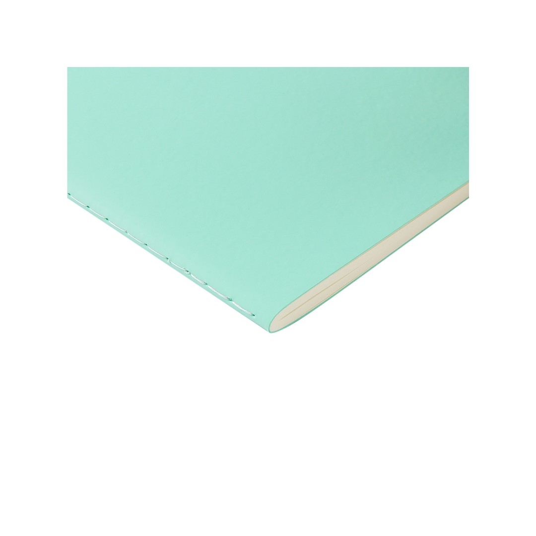 Бизнес тетрадь А5 "Megapolis flex" 60 л. soft touch клетка, зефирный мятный