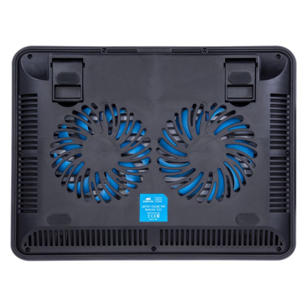 Охлаждающая подставка 5555 для ноутбуков до 15,6", серебристый