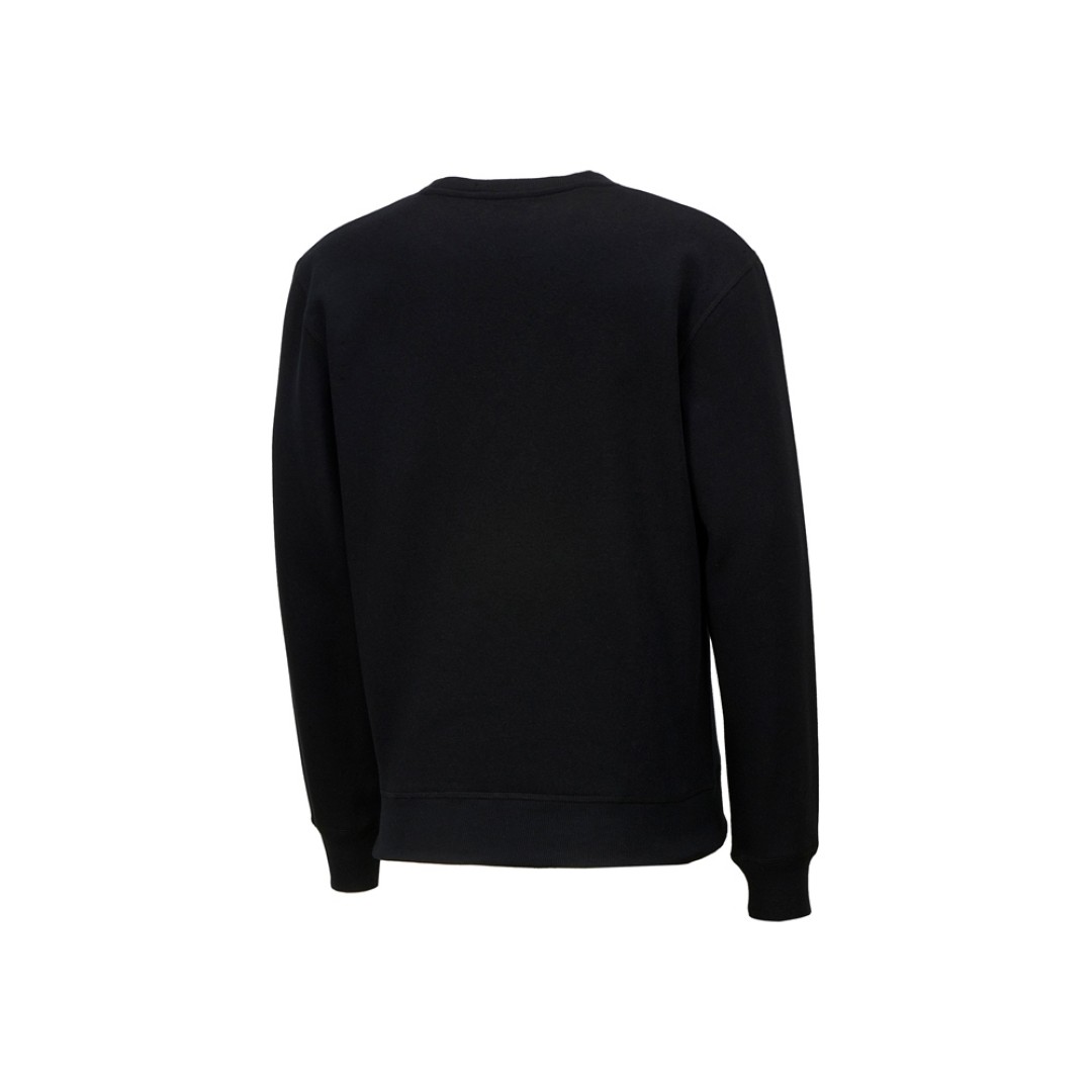 Свитшот оверсайз «Lisbon» унисекс, черный